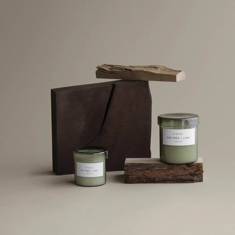 Blomus Valoa duftlys 7,5 cm figtree lime