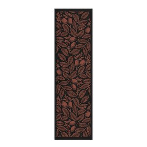 Ekelund Bronslöv bordløper 35x120 cm brun