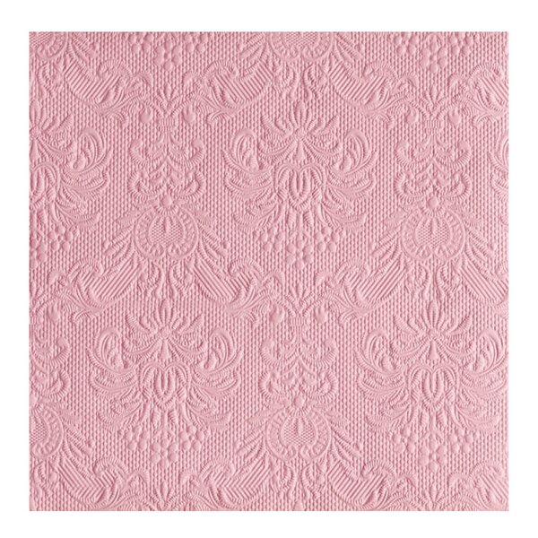 Ambiente Elegance serviett 40x40 cm 15 stk Pastel Rose