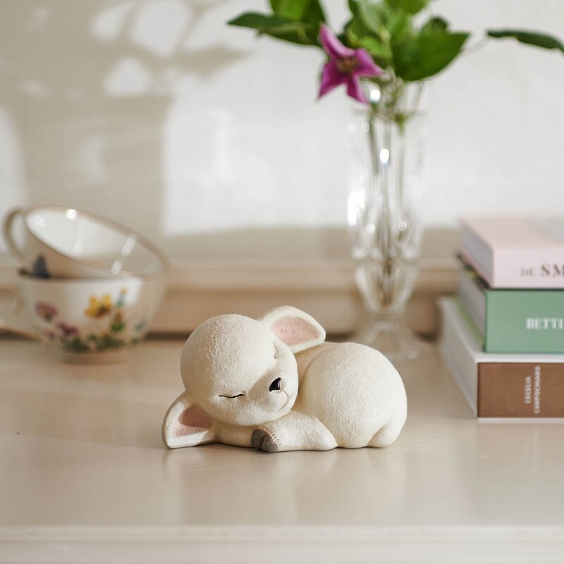 Klarborg Stort lam Lulle figur 11,5 cm