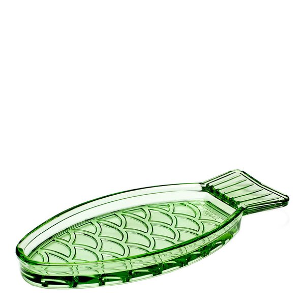 Serax - Fish & Fish serveringsfat N°1 23x10x2 cm grønn