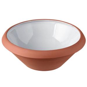 Knabstrup Keramik Deigbolle 0,5L lys grå