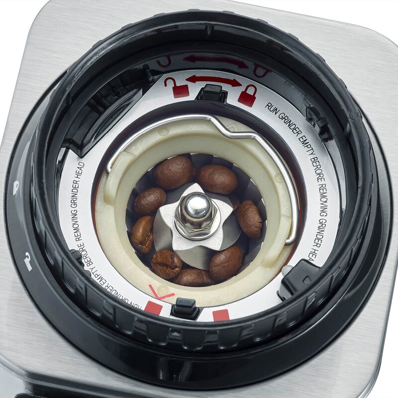 Caso Barista Chef Inox kaffekvern sølv