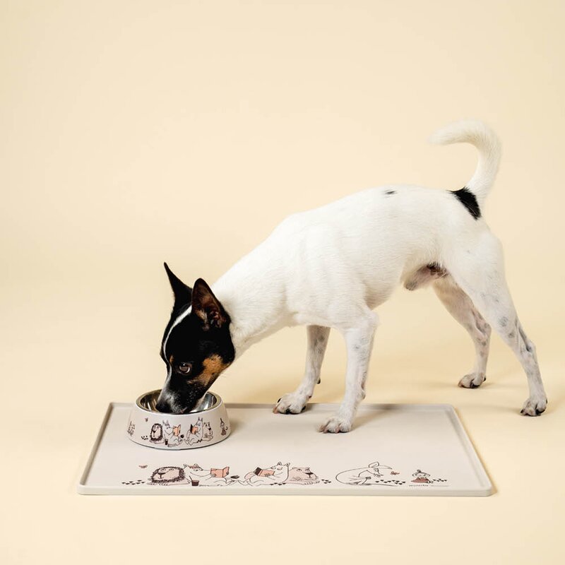 Muurla Mummi Pets matskål 16 cl beige