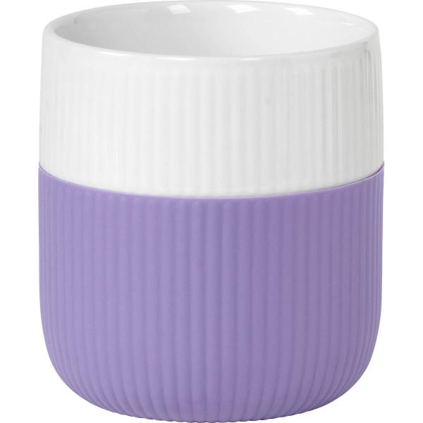 Royal Copenhagen Riflet Contrast krus 35 cl lavendel