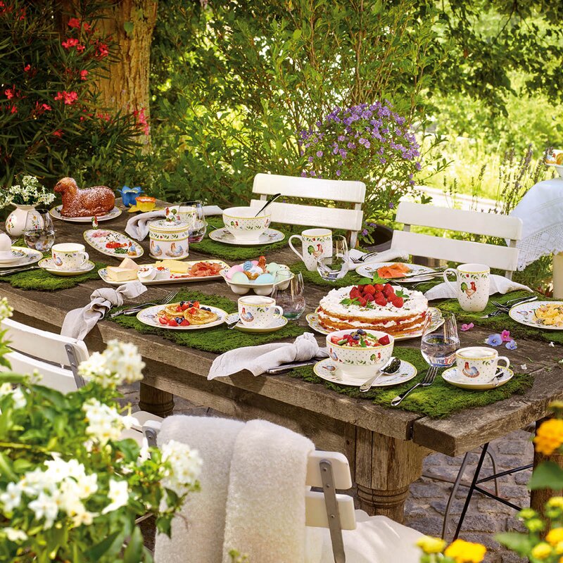 Villeroy & Boch Spring Awakening eggefat 31x12 cm flerfarget