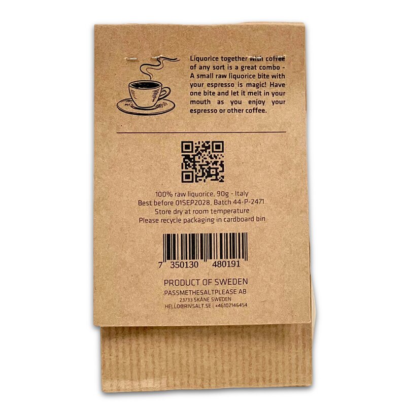 Rivsalt Lakris 044 refill espresso bites 90g