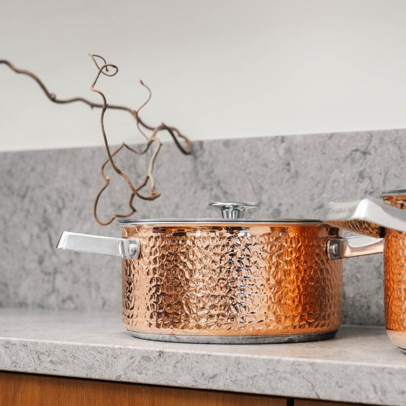 Vargen & Thor Mjölner Noelle kasserolle 2,8L kobber