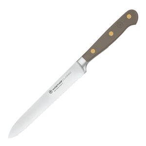 Wüsthof Classic Colour tannet tomat-/pølsekniv 14 cm Velvet Oyster
