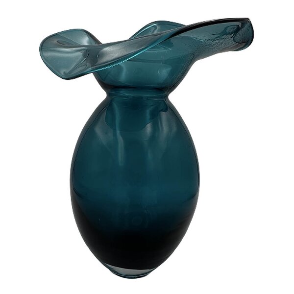 Magnor Iris vase 30 cm teal