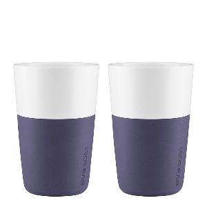 Eva Solo Caffé Latte krus 36 cl 2 stk violet