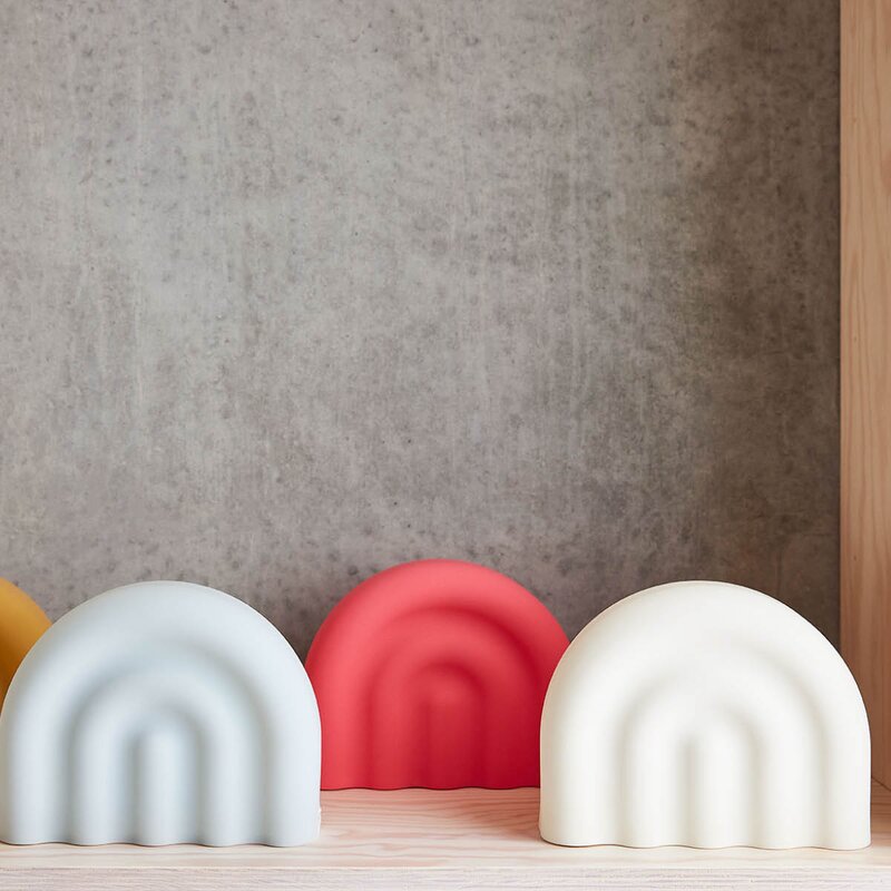 OYOY Rainbow nattlampe 18 cm offwhite