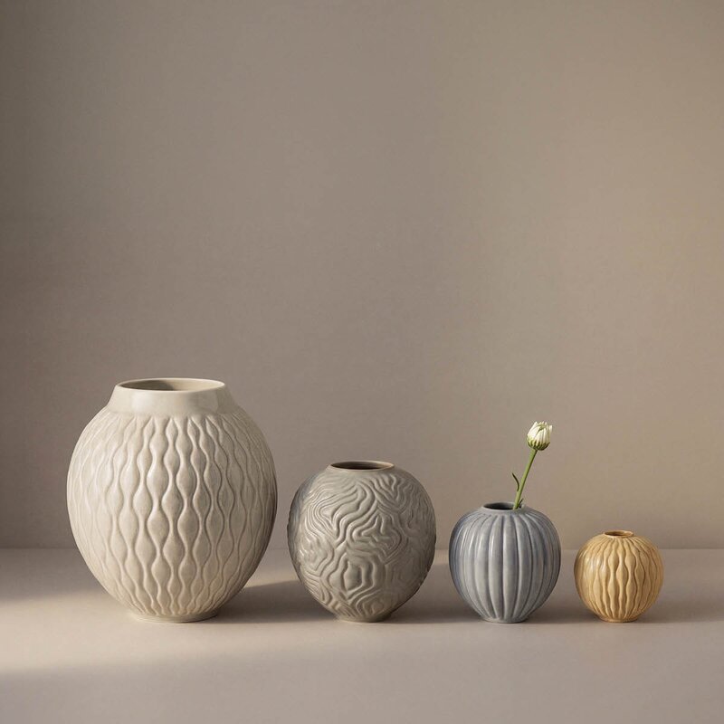 Knabstrup Keramik Solum vase 11 cm mist
