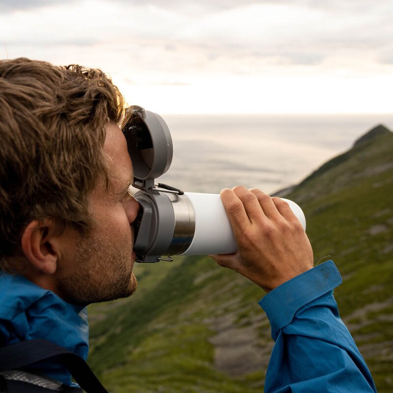 Stanley The Quick Flip termoflaske 0,47L hvit