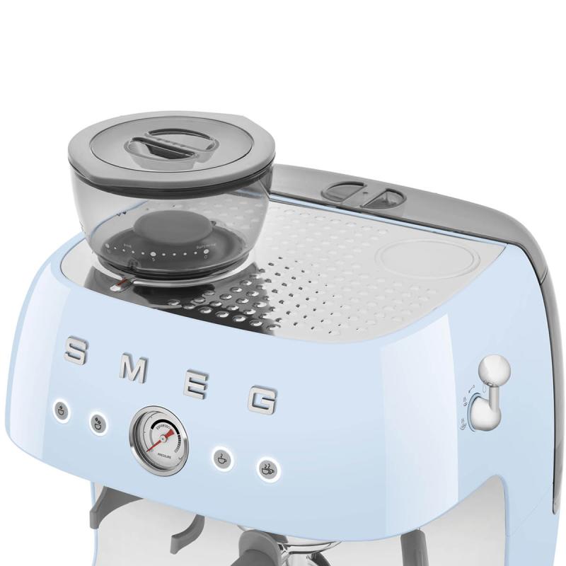 SMEG Espressomaskin EGF03 2,4L m/kaffekvern pastellblå
