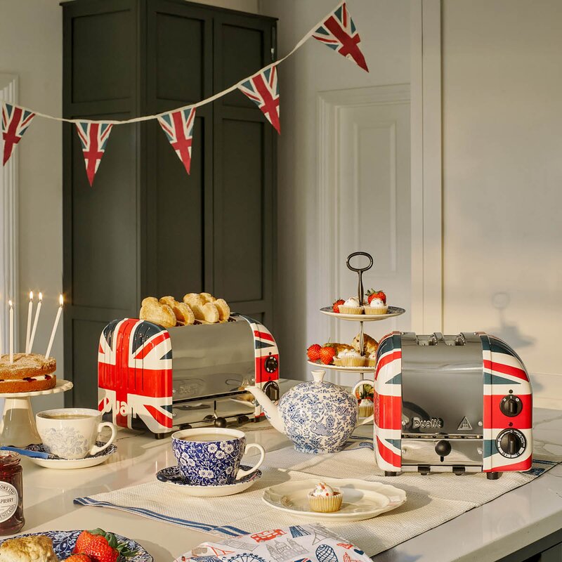 Dualit Classic brødrister 2 skiver union jack