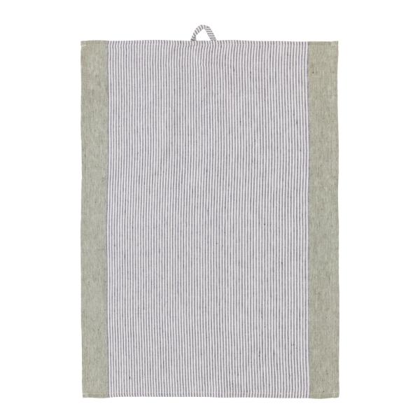 Södahl Statement Stripe kjøkkenhåndkle 50x70 cm green