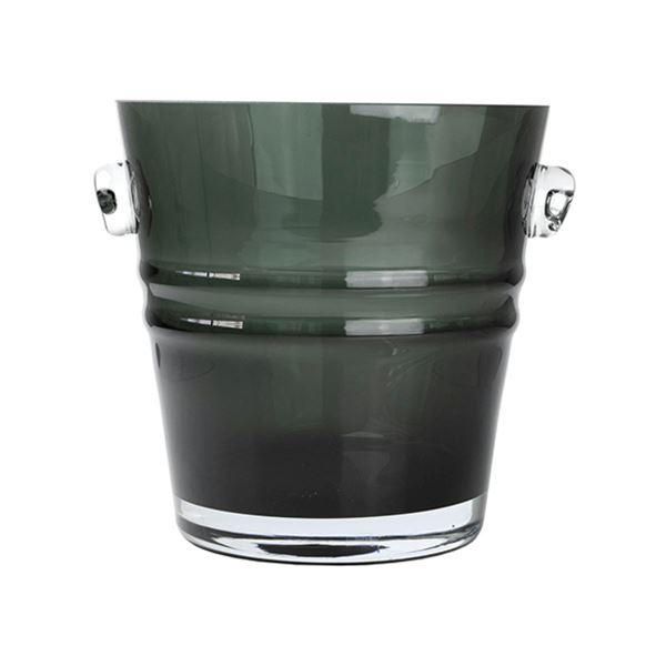 Magnor The bucket lykt/vase 20 cm grå