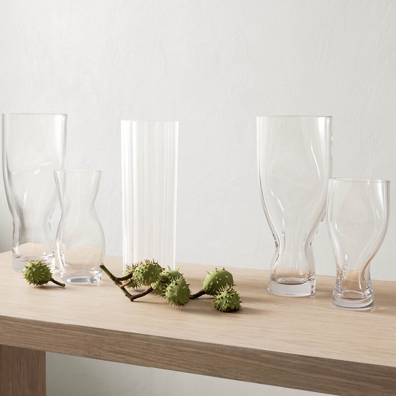 Orrefors Squeeze vase 23 cm klar
