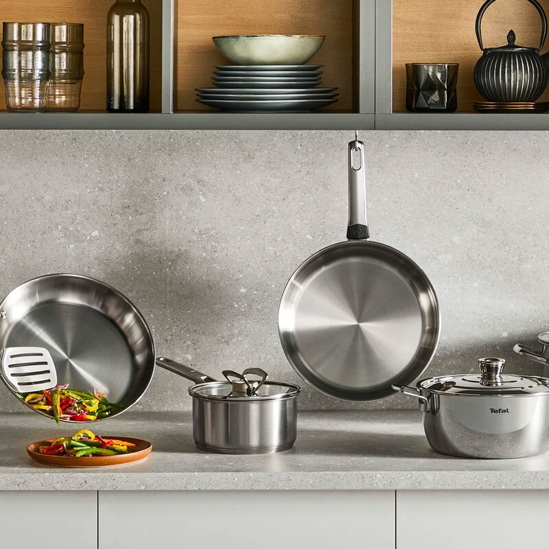 Tefal Emotion Plus SS Uncoated stekepanne 20 cm