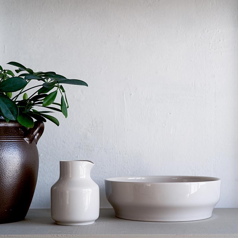 Rörstrand Höganäs Keramik mugge 0,6L sand