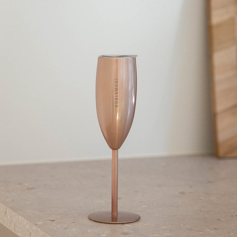 Pictureit Termo champagneglass BOBLEMAGI 12 cl roségull