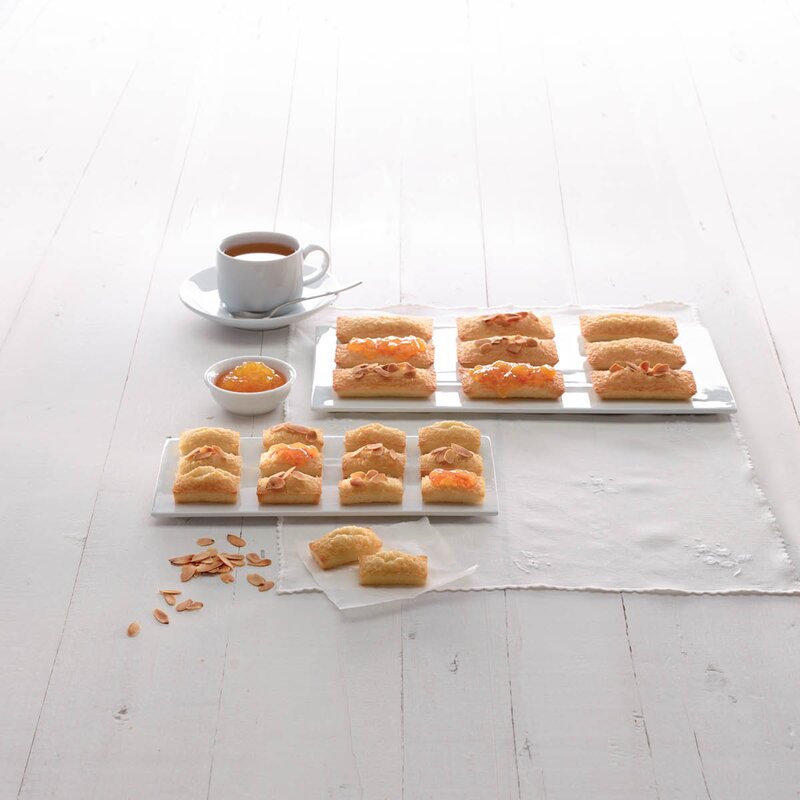 Lékué Silikonform for Financier mini 20 hull svart