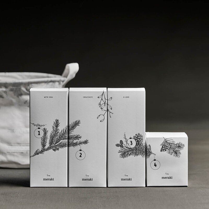 Meraki Adventskalender 4 luker velvære