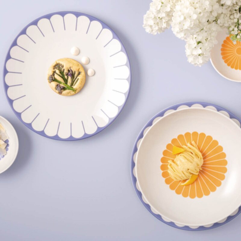 Villeroy & Boch Fleur bleu middagstallerken 26,5 cm blå