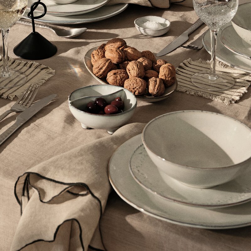 Broste Copenhagen Nordic Sand middagssett 12 deler