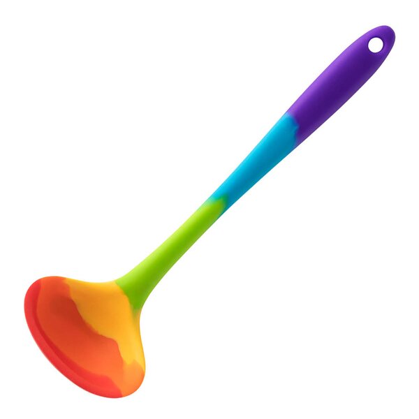 Taylor-s Suppeskje silikon 21 cm regnbuefarget