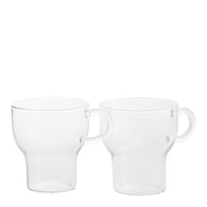 Sagaform Glasskrus stort 25 cl 2 stk
