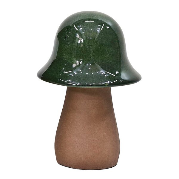 GUS Design Hatt sopp hagepynt 18 cm irish green