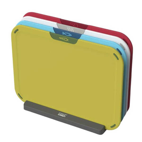 Joseph Joseph - Duo skjærebrettsett 4 del 23x32cm multi