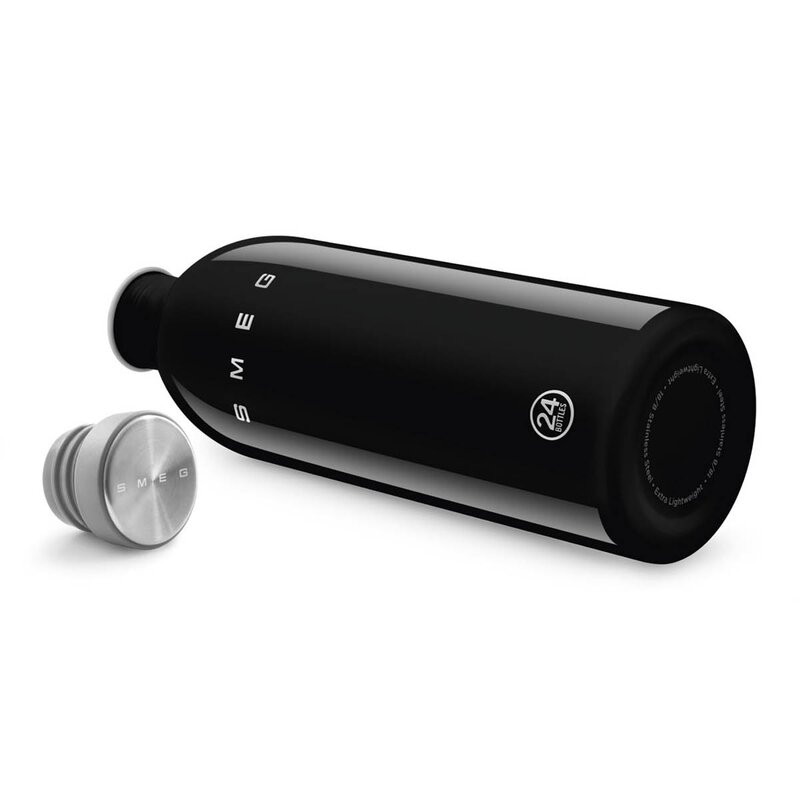 SMEG Drikkeflaske WBF02 1L svart