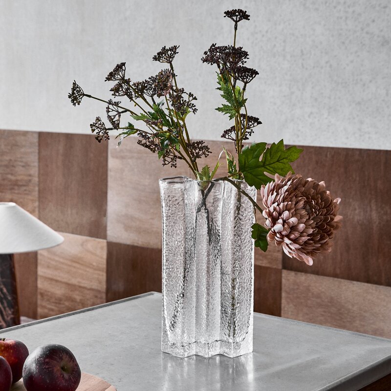 House Doctor Zuri vase 31 cm klar