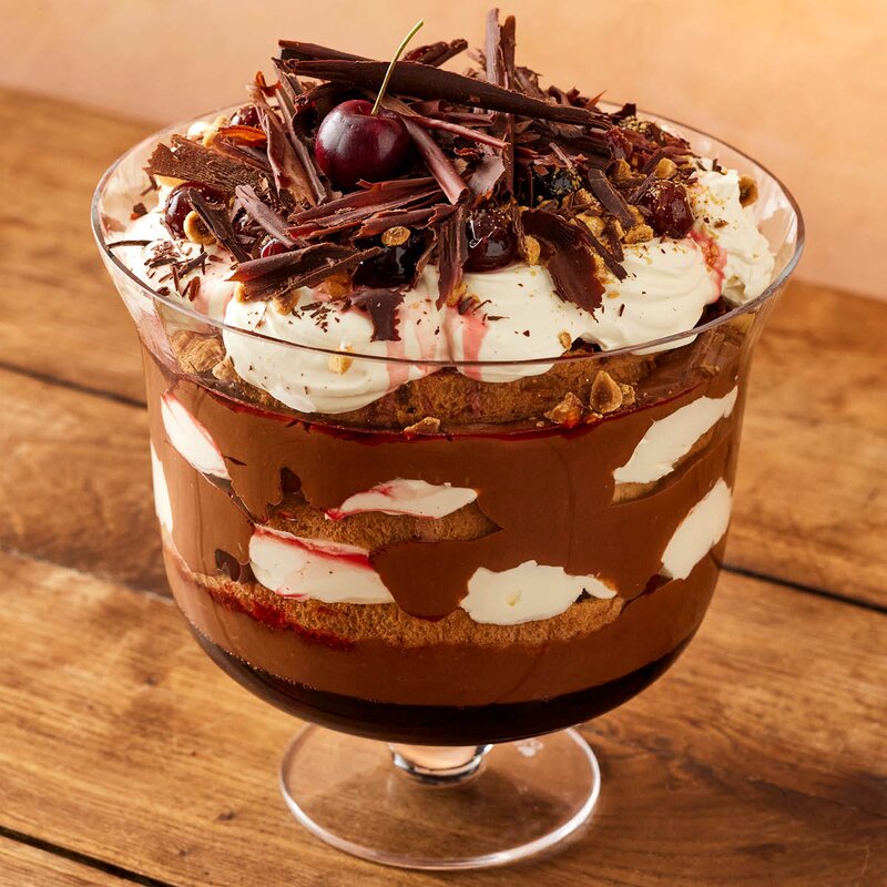 Jamie Oliver Big Love trifle-/serveringsskål på fot 22 cm riflet