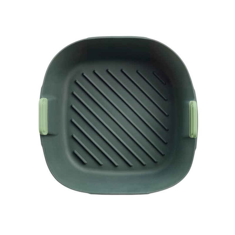 Lékué Silikonkurv L til airfryer 22x22 cm grå