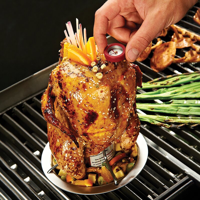 Broil King Kyllingholder 18x20 cm rustfritt stål