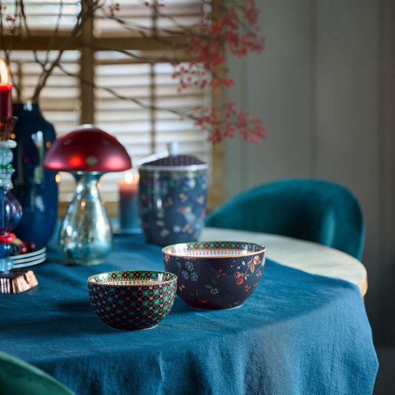 Pip Studio Berry Blues skål 15 cm blå