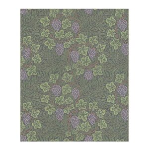 Ekelund William Morris Vine pledd 140x170 cm grønn