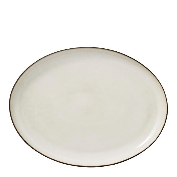 Lene Bjerre Amera serveringsfat 40x30 cm beige