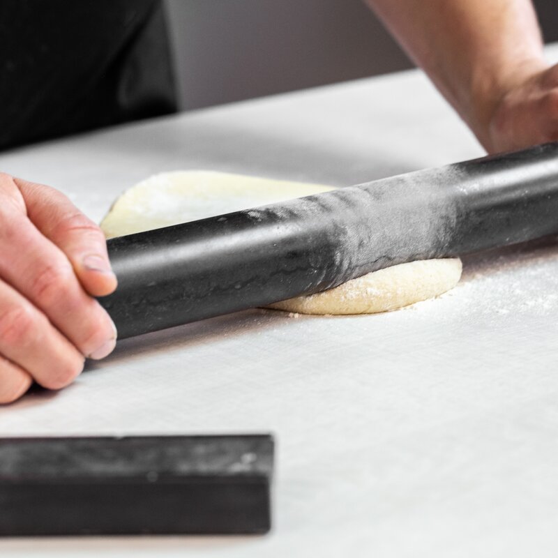 MasterClass Kjevle 40 cm brun marmor