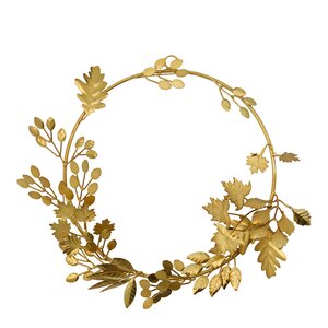 House Doctor Mix krans 21 cm antikk gull