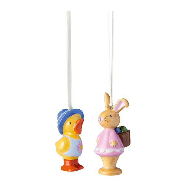 Villeroy & Boch Easter Delight ornament kaninjente & and 6 cm 2 stk