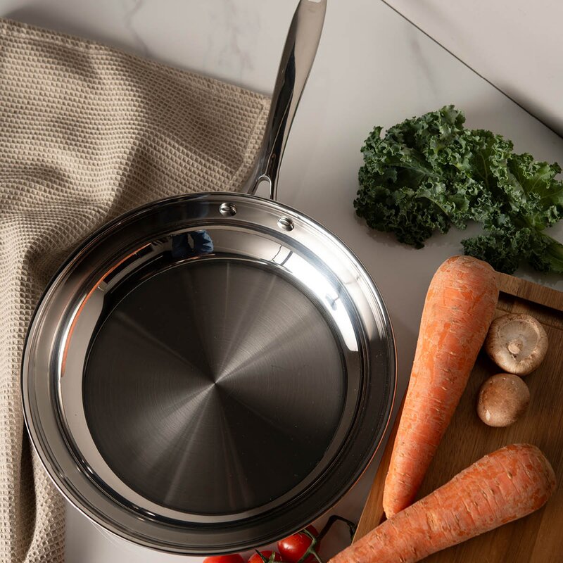 Sabor Optimal stekepanne 28 cm rustfritt stål