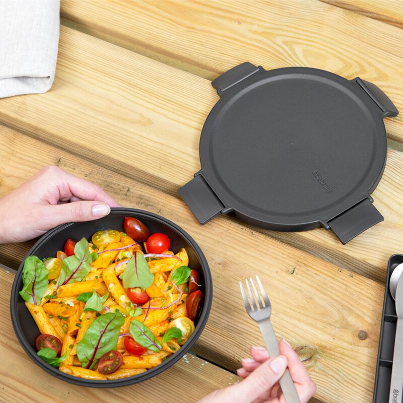 Brabantia Make & Take lunsjskål 1L mørk grå