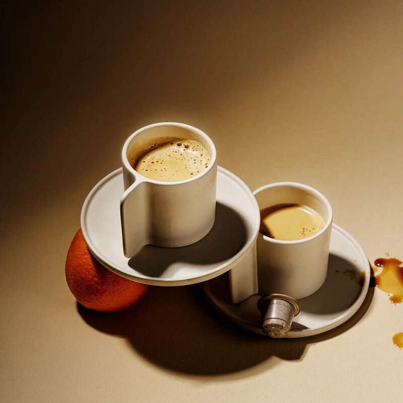 Sjöstrand The Lungo kopp 18 cl 2 stk beige