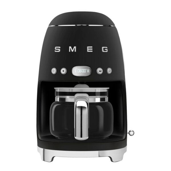 SMEG Kaffetrakter DCF02 1,4L matt svart