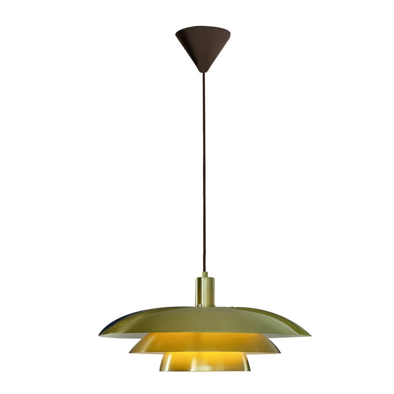 Aneta Lighting Epsilon taklampe 45 cm matt messing